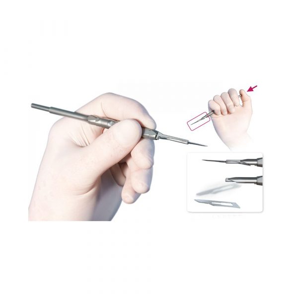 Drop-Control Scalpel Handle