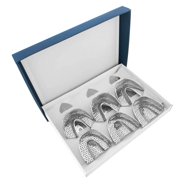 Set of 6 Perforated Impression Trays (Dentulous)